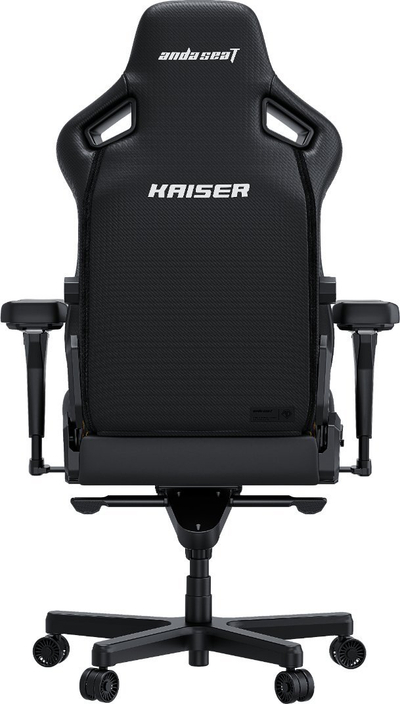 Karrige gaming AndaSeat Kaiser 4 Series XL, lëkurë PVC premium, ergonomike, e zezë elegante