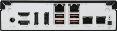 Mini PC Barebone Shuttle DN11H9, Intel Core Ultra 9 185H, 4x 2.5G LAN, i zi
