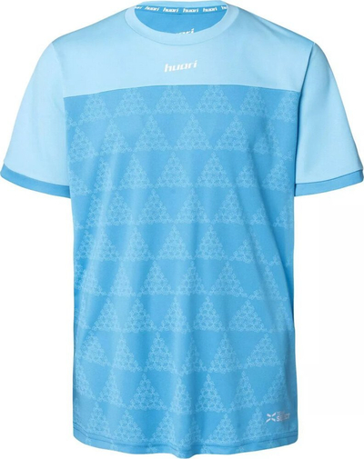 Bluzë sportive për fëmijë Huari Sportivo II Junior Jr 92800617698, poliester 100%, me mëngë të shkurtra, e bardhë