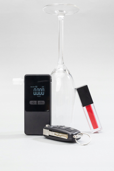 Алкоолтест AlcoAlert Smart, со апликација, со калибрирање и мундштуци