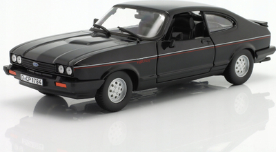 Makine koleksionuese Bburago Ford Capri, shkalla 1:24, metal die-cast, e zeze