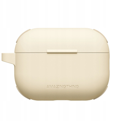 Kuti mbrojtëse Amazingthing Omni Case për AirPods Pro 2, silikon, e përputhshme me karikim wireless, desert