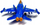 Aeroplan lodër Pro Kids DS-04, metal die cast, me mekanizëm pull back, blu