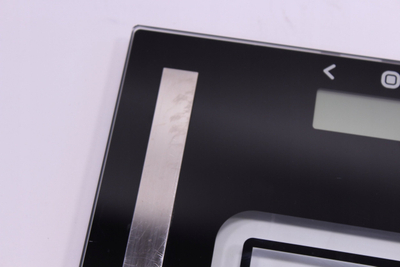Peshore trupi elektronike Salter Glass Analyser, matje biomase, ekran LCD, e zezë