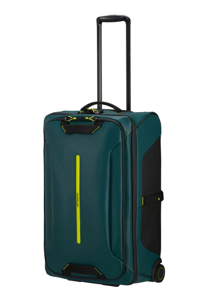 Çantë Duffle Me 2 Rrota Samsonite Ecodiver 67/24 Ngjyrë Gur Kali / Lime
