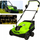 Skarifikues bari Greenworks GD40SC38, 40V Li Ion, gjerësi 38 cm, jeshil me të zi
