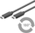 Kabllo USB MicroConnect USB C në USB C, 2 m, USB 3.2 Gen 2, e zezë