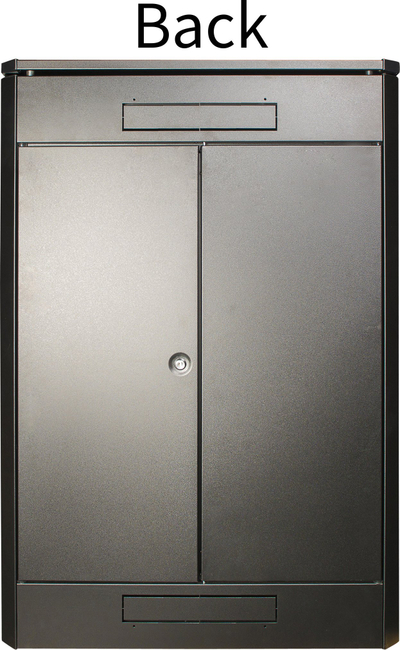 Kabinë rack Lanview RDL22U81BL, 22U, në këmbë, e zezë