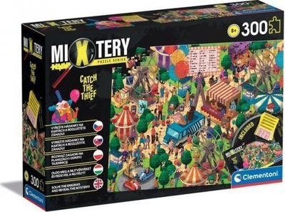 Puzzle Clementoni MiXtery Catch the Thief, 300 pjesë, për fëmijë 8+
