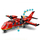 Set lodër LEGO City Fire Rescue Airplane 60413, aeroplan zjarrfikës, 6+ vjeç, shumëngjyrësh