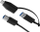 Kabllo USB ICY BOX IB-CB032, USB-A me USB-B me adaptor USB-C, 1 m, USB 3.2 Gen 1, e zezë
