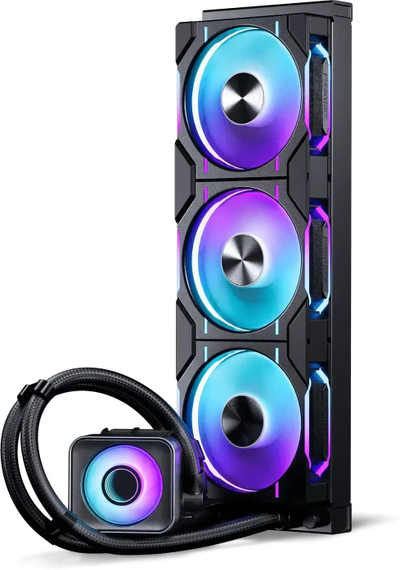Ftohës AIO CPU Phanteks Glacier One D30 X2 360, RGB, 360mm, i zi