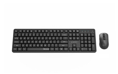 Set tastierë edhe maus Gembird Silent Key Pro KBS WMS 01, wireless, layout US, i zi