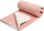 Batanije për bebe, plush, 80x100 cm, material poliester, rozë