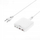 Патен полнач Remax DONGFENG RP-U183, 65W GaN PD QC, 2xUSB-C 2xUSB, бел