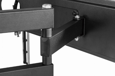 Mbajtëse muri për TV WM-55ST-04, 32"-55", VESA 400x400 mm, i zi