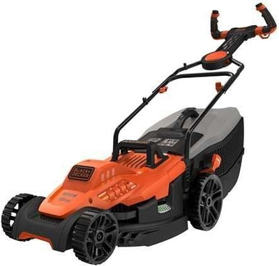 Електрична косилка за трева Black&amp;Decker BEMW471ES-QS, 1600W, 38cm, портокалова
