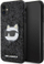 Këllëf telefoni Karl Lagerfeld KLHCN61G2CPK për iPhone 11 XR, Glitter Choupette Patch, i zi