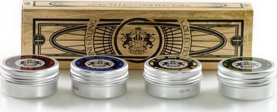 Set flokësh Dear Barber Mini Styling Collection, Fibra 20ml + Mattifier 20ml + Krem Formues 20ml + Pomadë 20ml