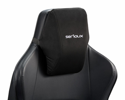 Karrige gaming Serioux Prime, kapacitet 150kg, material LeatherFabric, e zezë