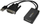 Përshtatës AV StarTech DVI-D - DisplayPort + USB-A, i zi