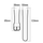 Rrip silikoni 4wrist për Samsung Galaxy Watch 20 mm, i zi/bardhë