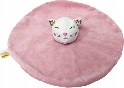 Lodër pelushi Tulilo Miluś Bunny, lepurush, 25cm, shumëngjyrëshe