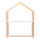 Tavolinë fëmijësh Repio House, 120x44x152 cm, dru pishe, e bardhë natyrale