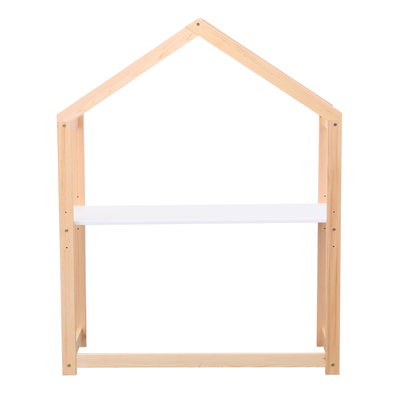Tavolinë fëmijësh Repio House, 120x44x152 cm, dru pishe, e bardhë natyrale