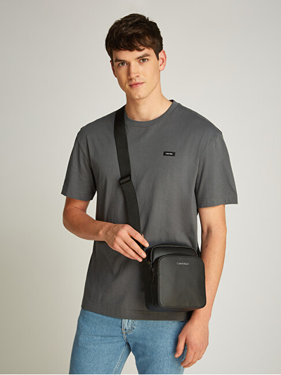 Calvin Klein Полиестерска Торба за Рамо, Црна