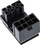 Adapter InLine 26638E, 8-pin PCIe te GPU, kënd 180°, i zi