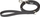 Lidhëz për qen Julius-K9 Color &amp; Gray Super-Grip, 1.8 m, 20 mm, zi-gri