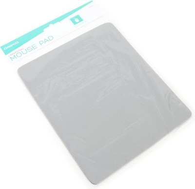 Mousepad Omega 42122, sipërfaqe PVC, bazë kundër rrëshqitjes, gri