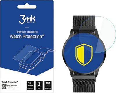 Film mbrojtës 3MK ARC Watch për Media Tech Active Band Geneva, 3 copë, transparent