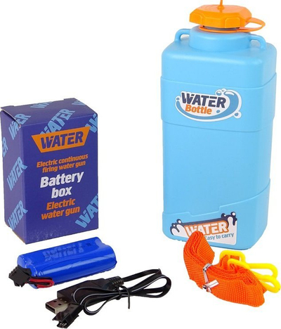 Pistoletë uji me rrymë X, 1000 ml, rreze 9 m, shumëngjyrëshe