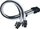 Kabllo zgjatues Silverstone PP07E nga EPS 8-pin në EPS ATX 4+4-pin, 30 cm, bardh e zi