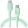 Kabllo USB C në USB C Green Cell KABGC100PF200MG, 2m, USB 2.0, jeshile