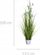 Lule artificiale për zbukurim Home Styling Collection Field Flowers, 100 cm, me vazo