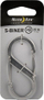 Karabinë Nite Ize S-Biner Dual #3, çelik inox, argjend