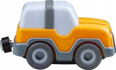 Makinë lodër HABA Kullerbü Off-road Vehicle, motor me momentum, plastike ABS, e verdhë