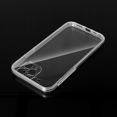 Mbulesë 360 për iPhone 13 Pro Max, polikarbonat TPU, transparente