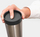 Gotë termike Brabantia Make &amp; Take, 0.36L, inox, gri e errët
