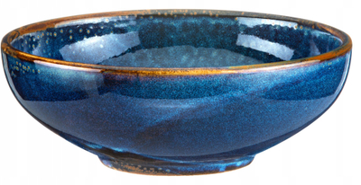 Длабока порцеланска чинија Deep Blue, 18 cm, темно сина