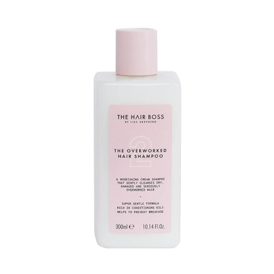 Shampo për flokë të dëmtum The Hair Boss The Overworked Hair Shampoo, 300 ml, për flokë të punum e të trajtum