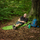 Dyshek kampingu Nils Camp NC4005, me frymë, najlon 40D, jeshil
