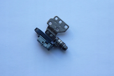 Menteshë laptopi Dell Hinge Cap ASSY, pjesë këndi ekrani LCD, metalike, gri