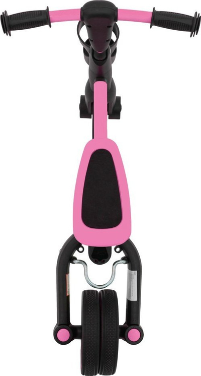 Biçikletë 3n1 për kalamaj SporTrike Happy Bike, me shtytëse që rregullohet, rrota me profil, rozë