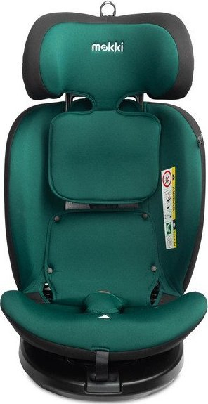 Sedilje auto Coccolle Mokki i-Size Emerald, 40-150 cm, rrotullim 360°, jeshile