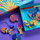 Lojë peshkimi me magnet Djeco Magnetic Fishing, 12 peshq, me 2 shkopinj druri, shumëngjyrëshe