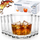 Set gota whisky Vilde 139811, 280 ml, 6 copë, transparente